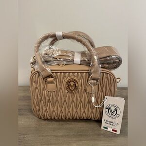 Valentino Orlandi Quilted Bag Satchel/Crossbody Detachable Strap